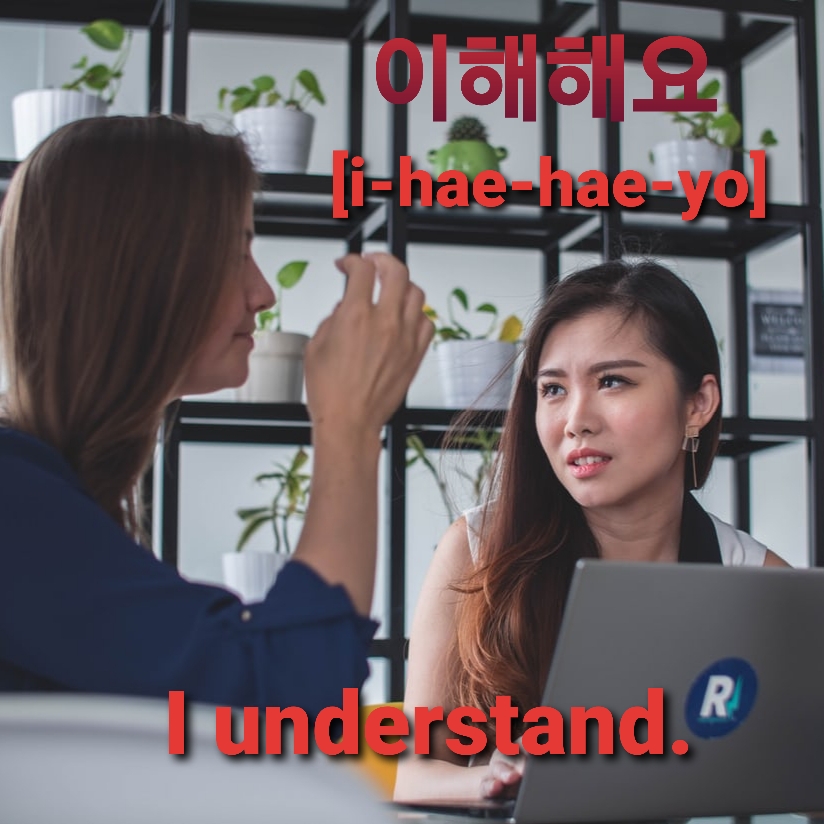 How To Say I Understand In Korean Learn Korean Free With Beeline