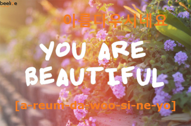 How To Say You Are Beautiful In Korean Language